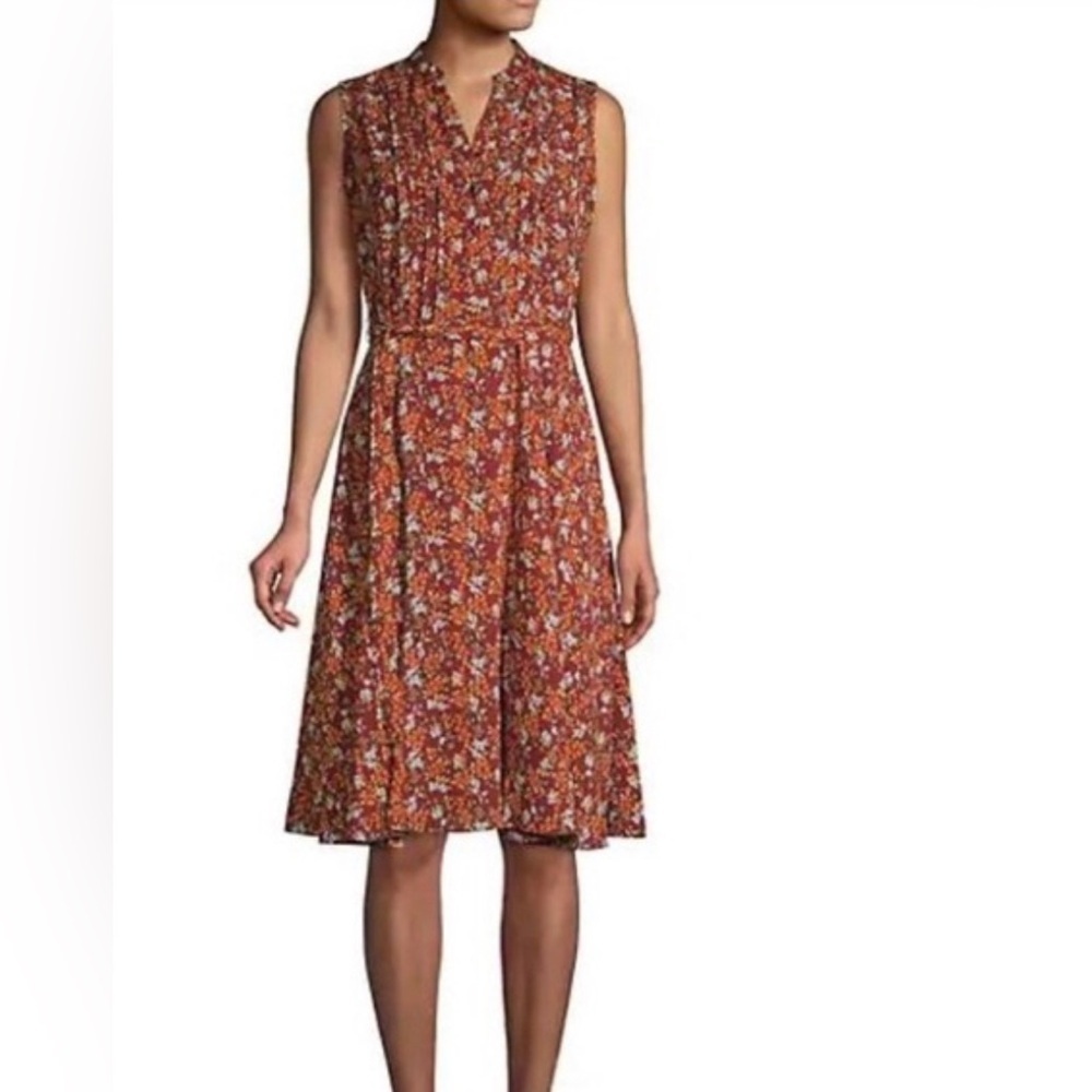 NANETTE LEPORE Dress Size 16 /XL Floral With Tie Boho Fairy Ditzy Cottagecore